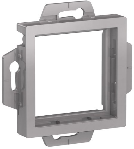 Адаптер Systeme Electric AtlasDesign 45 для механизмов Unica алюминий картинка